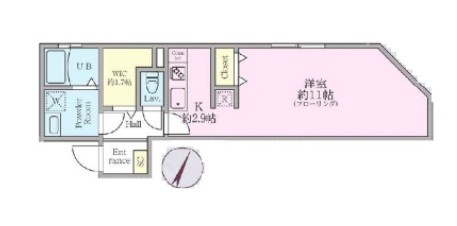 Esperanza　Shinozakiの間取り