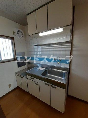 新井ハイツのキッチン|高崎、前橋のお部屋探しはエンドスケープまで！お客様の理想お聞かせ下さい♪
