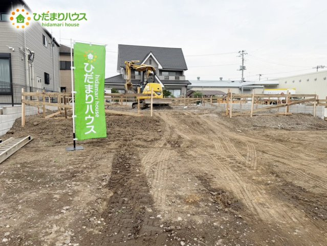 野田市なみき第7　新築戸建　2号棟の外観|2026年12月完成予定です(^^)/お気軽にお問い合わせください。