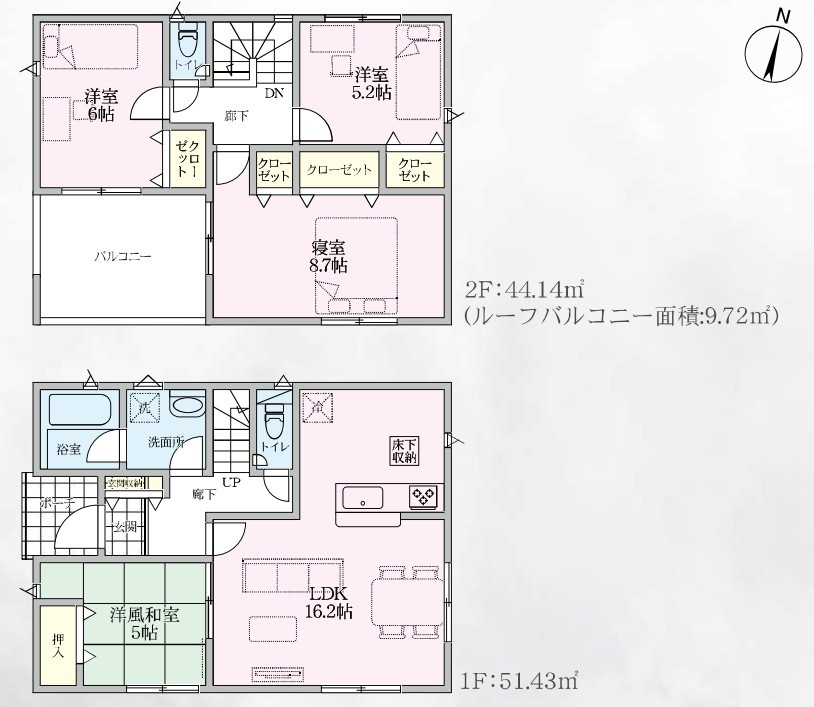 Cradle garden　本庄市児玉町児玉第13の間取り|図面と現況が異なる場合、現況を優先とします。