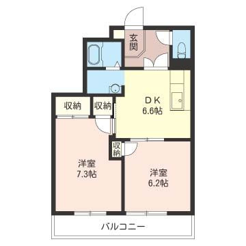 【間取り】 | カーサ大久保　壱番館