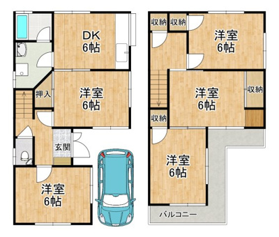  | 河内長野市喜多町貸家