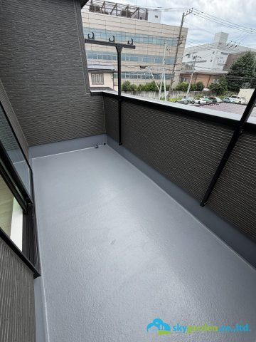 平塚市大神2丁目　新築戸建　全3棟3号棟のバルコニー