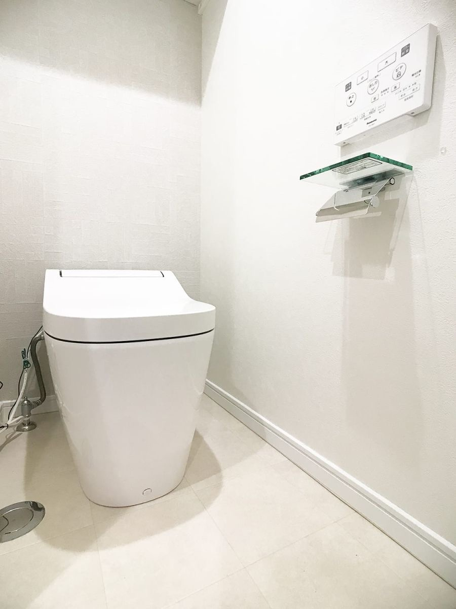 新品家具付きマンション赤坂21(KaGood福岡)のトイレ