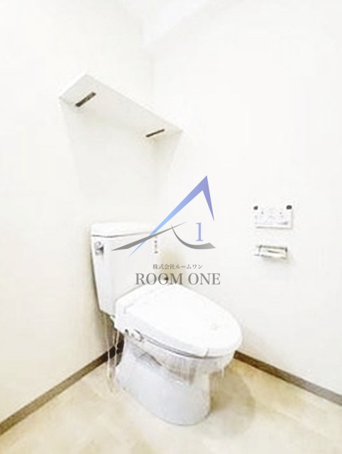 スカイコートパレス大島のトイレ|トイレです。