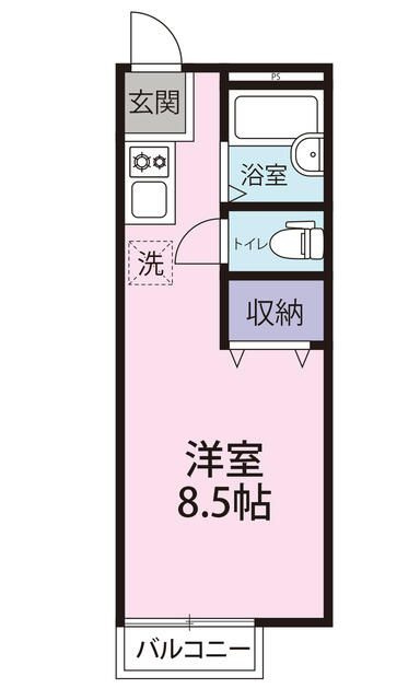 ハイネス森が丘の間取り