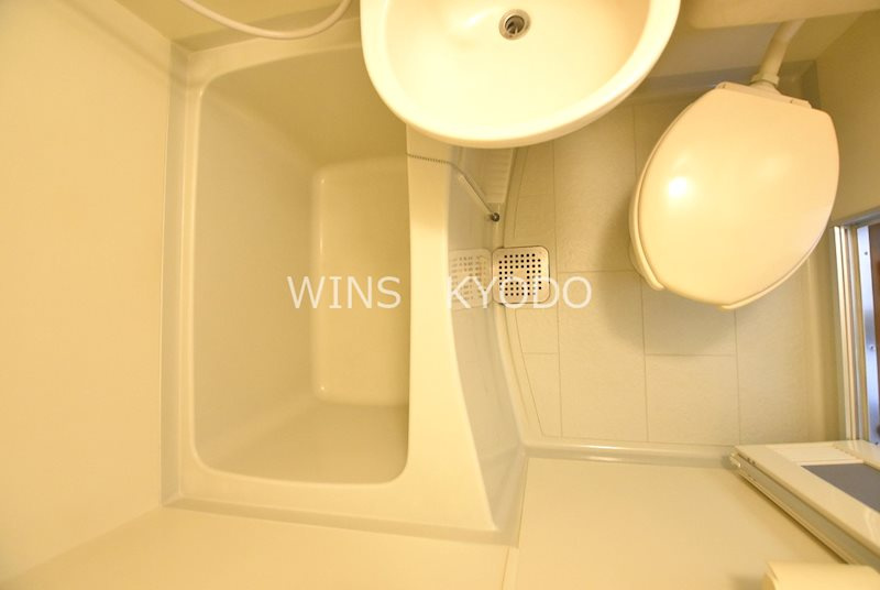 世田谷区経堂５丁目の賃貸マンションの浴室