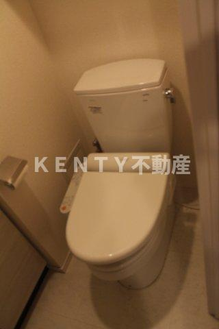 【トイレ】 | パークアクシス蒲田ステーションゲート | 落ち着いた色調のトイレです