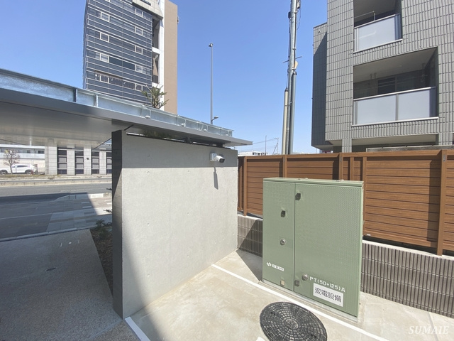 AXIS上小町のセキュリティ|駐輪場防犯カメラ