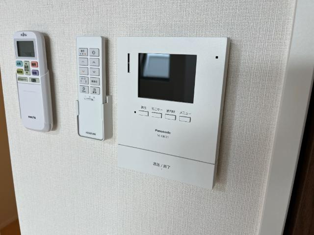 メゾン　ラ　テールのセキュリティ|カメラ付インターホン