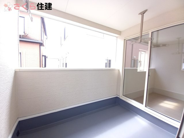 クレイドルガーデン宇都宮市桜　第3のバルコニー|ルーフバルコニーです