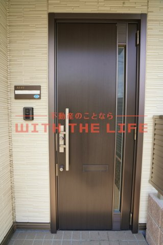 ハッピーヴィレッジ【キャッシュバック対象】の玄関|落ち着いた玄関です