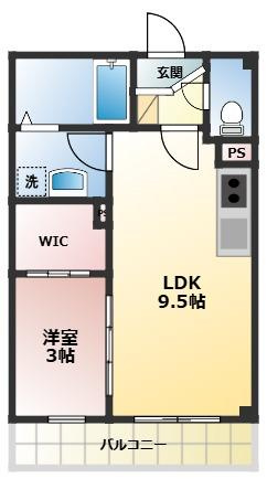 ルクス西宮北口の間取り