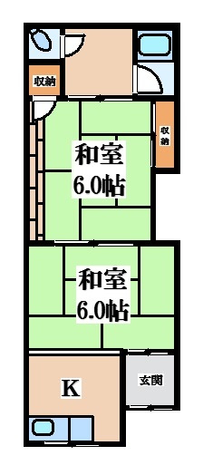 【間取り】 | 若竹荘