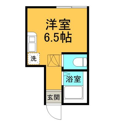 ヒルズ峰岡町B棟の間取り