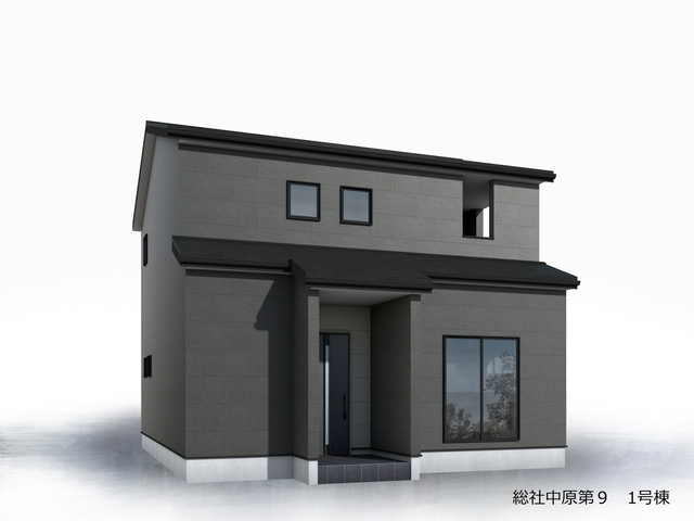 haji080Livele Garden.S総社中原第9 新築分譲住宅 全1棟の外観パース