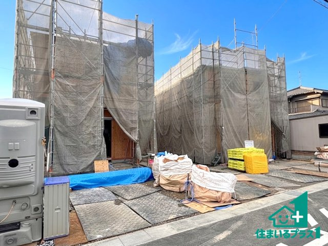 ●24(土)25(日)現地説明会！　生駒郡平群町吉新　第4期　新築一戸建ての外観|建築中ですが現地を見ると分かる事もございますので、ぜひ一度現地をご覧ください。