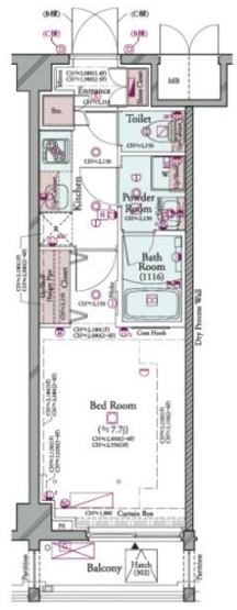 【間取り】 | プラシア蒲田　ＴＨＥ　ＧＲＡＮＤ　ＲＥＳＩＤＥＮＣＥ