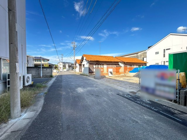 ブルーミングガーデン　一宮市赤見3丁目　全1区画分譲の前面道路含む現地写真|「現地（2026年9月6日）撮影」　
■前面道路　
■ヤマダ不動産　株式会社リライフ