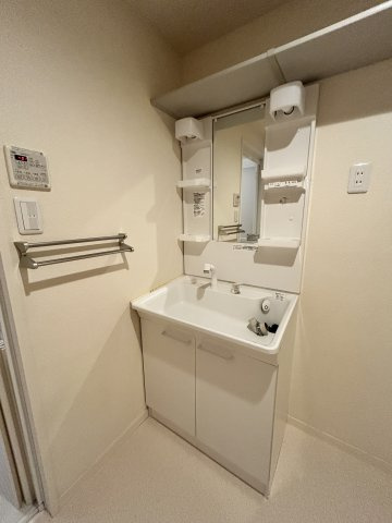カーサグラスB棟の洗面所