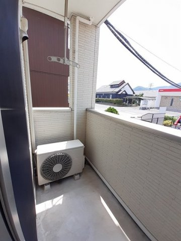 プラージュのバルコニー