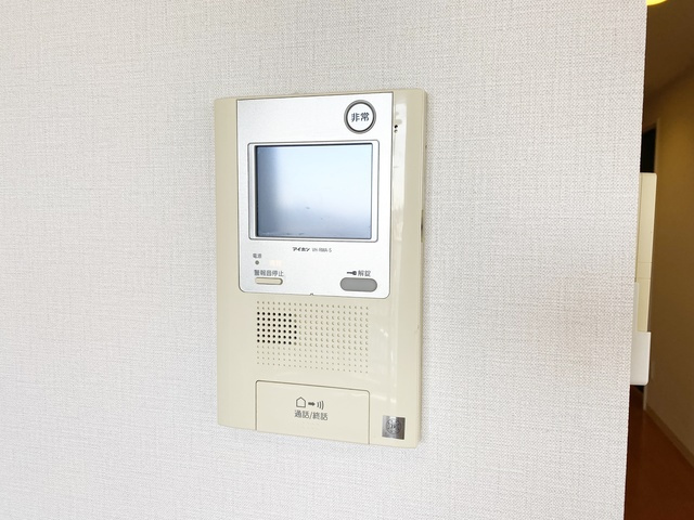 アリエさいたま新都心のセキュリティ|モニター付きインターホンです！