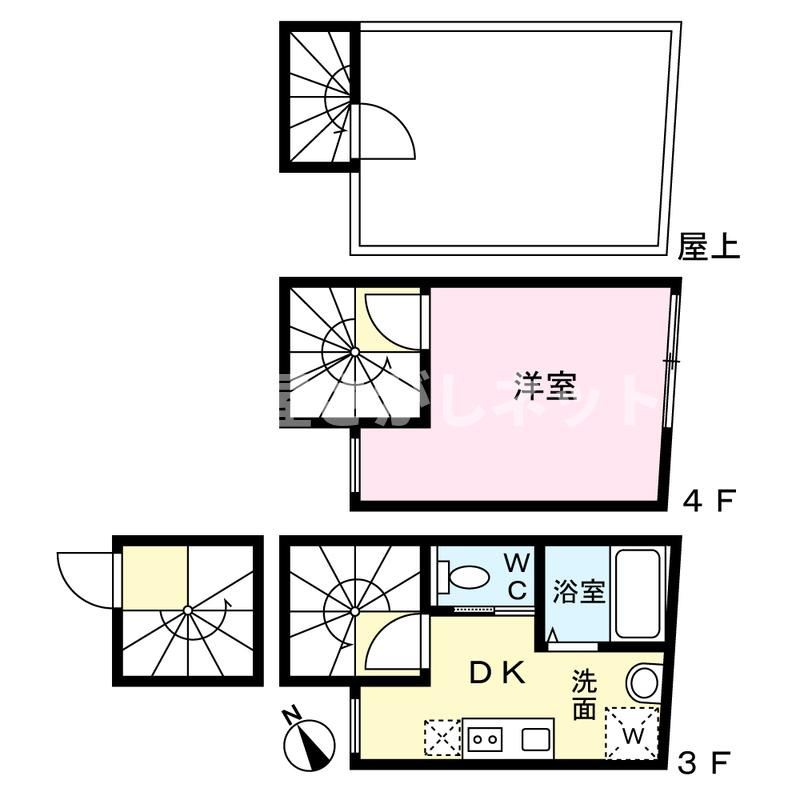 LAVA　TOWER【おとり物件なし】#学生・社会人にオススメ！初期費用分割払いOK！の間取り