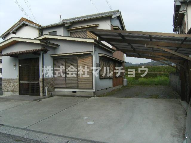 下三栖一戸建の外観|おしゃれな外観です