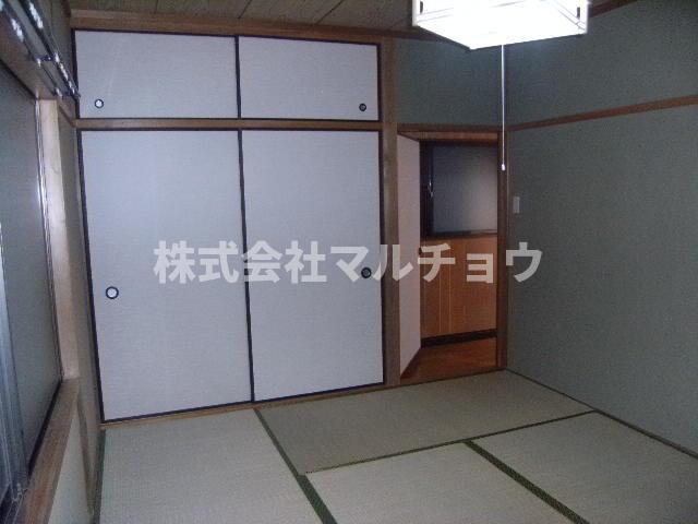 下三栖一戸建の収納|収納のためのスペースです