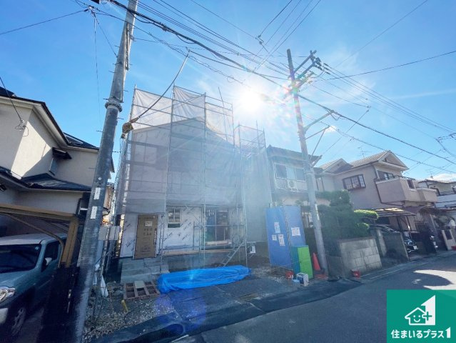 城陽市寺田今堀　第2期　新築一戸建ての外観|現在の進捗状況です！順調に作業進行中、完成が待ち遠しいです！詳細の間取り等、お気軽にお問い合わせください！
