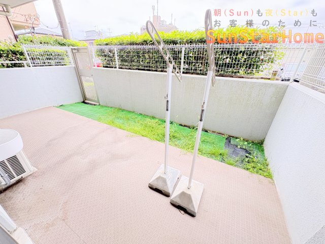 【サンスターホーム】センチュリー青梅新町　フルリノベーション予定の庭
