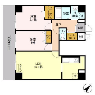 エルピスの間取り