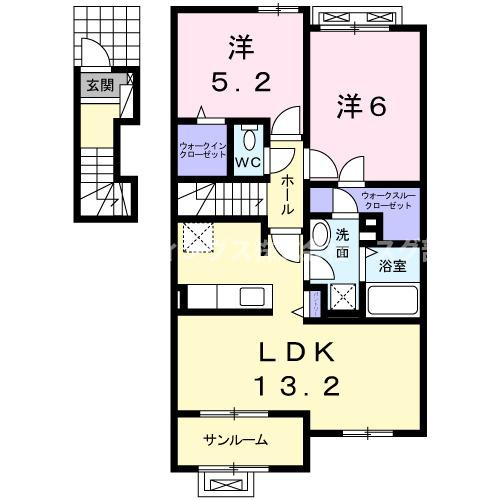 ビオーラ・ユーの間取り