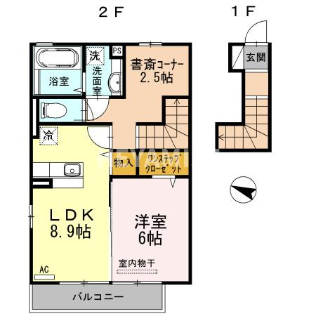 ウィット植松の間取り