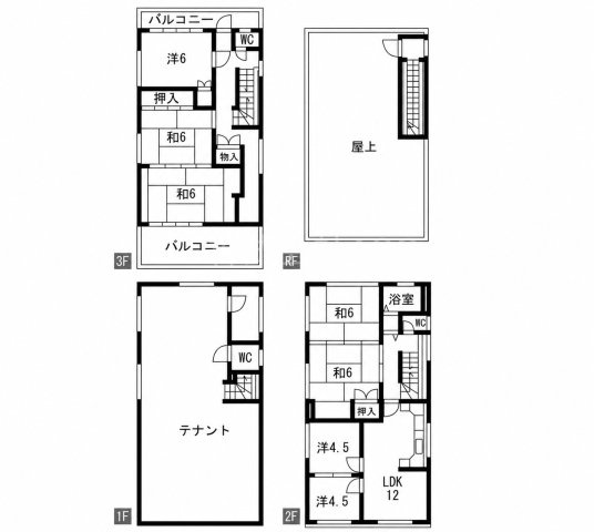 ブリリアント香里園の間取り