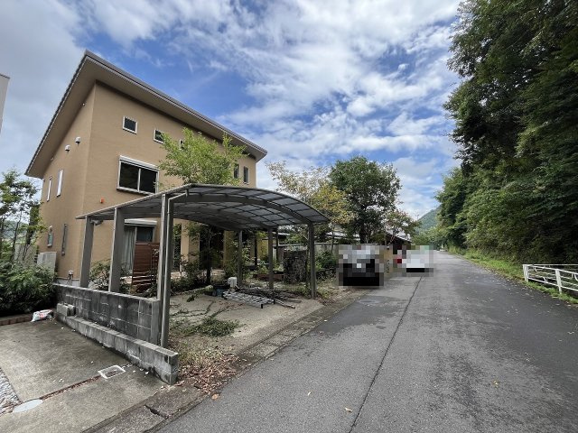 中古住宅　日野北５丁目の前面道路含む現地写真|南側前面道路