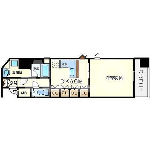 KAISEI阿波座の間取り|ＫＡＩＳＥＩ阿波座 　間取り