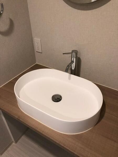 ART RESIDENCE IN KASHIWA-no-HAの洗面所|脱衣スペースもあります