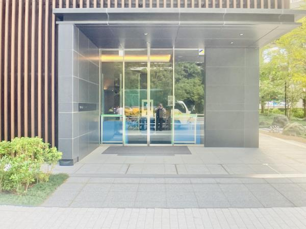 Ｂｒｉｌｌｉａ　Ｔｏｗｅｒ　浜離宮のエントランス|毎日通るエントランスはこのようになっています