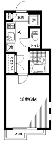ヴェルデ下落合の間取り|間取りです。