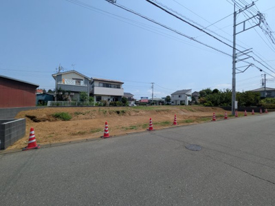 【前面道路含む現地写真】 | 伊奈町寿3丁目分譲地　③号地