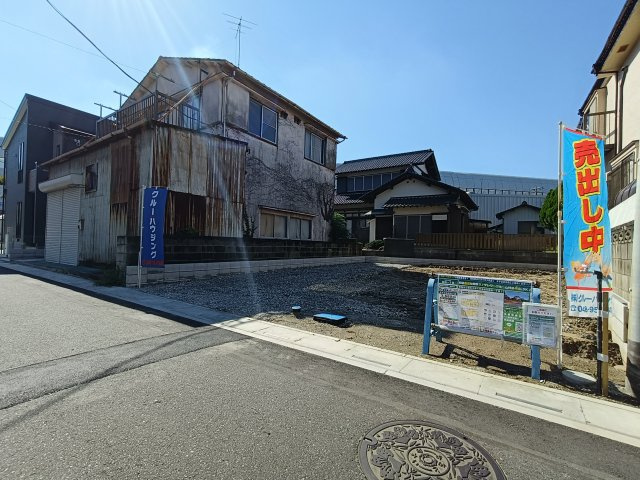 三郷市　高州1丁目　新築戸建　　全1棟の前面道路含む現地写真|施工例です