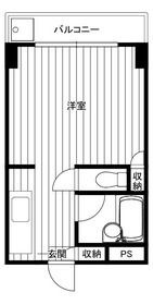 ラフィネ芦山の間取り