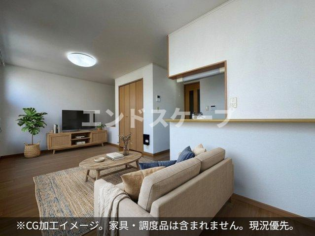 プリムヴェールの居間・リビング|高崎、前橋のお部屋探しはエンドスケープまで！お客様の理想お聞かせ下さい♪