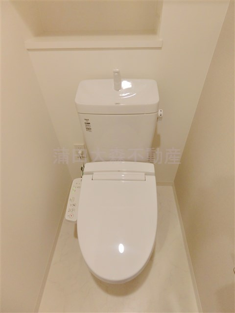 シーズンフラッツ蒲田のトイレ