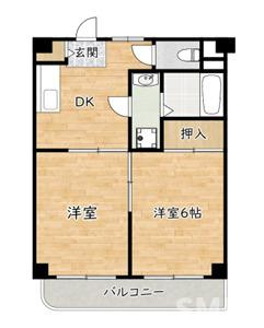 【間取り】 | メゾンハピネス