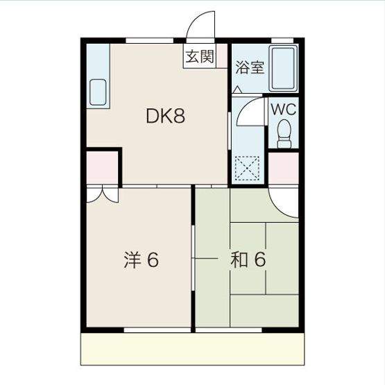 【間取り】 | サマックス沖ハイツ