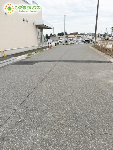 野田市なみき第7　新築戸建　3号棟の駐車場|接道：北東側8m公道