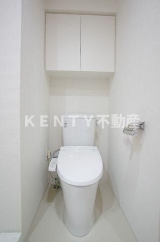 【トイレ】 | ブライズ蒲田EAST | 落ち着いた色調のトイレです