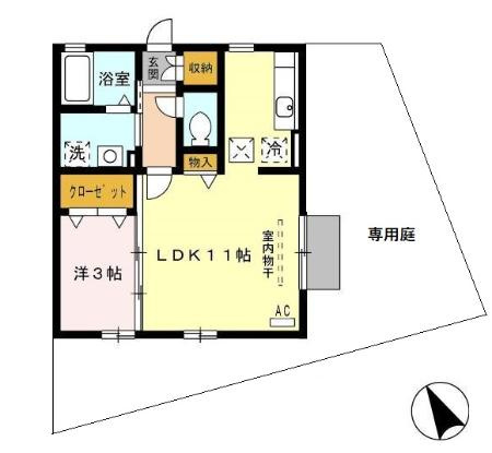 ロイヤルメゾンの間取り